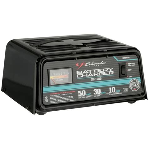 Schumacher® Electric 50 Amp Manual Battery Charger - Walmart.com - Walmart.com