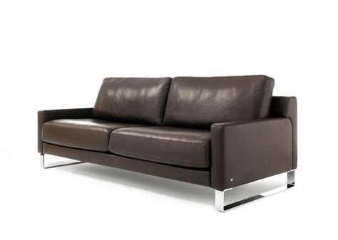 ROLF BENZ 011 EGO | Leather sofa Rolf Benz 011 EGO Collection By Rolf Benz design Edgar Reuter