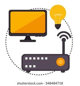 Technology Electronic Devices Graphic Design Vector Stock Vector ...