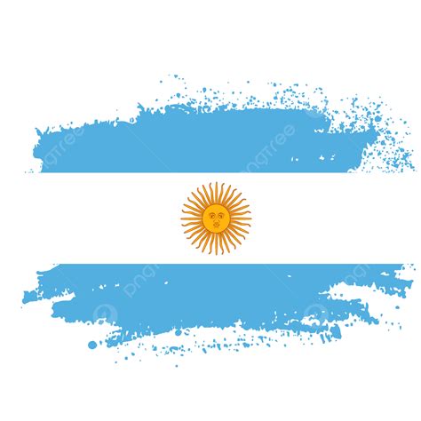 Argentina Flag, Argentina, Flag, Argentina Watercolor Flag PNG and Vector with Transparent ...