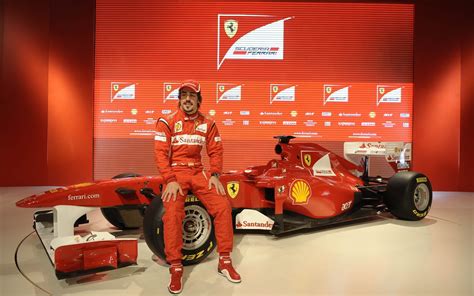Man in red overall suit with Ferrari F1 racing car HD wallpaper | Wallpaper Flare