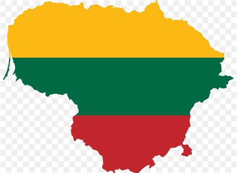 Flag Of Lithuania Vector Map, PNG, 799x600px, Lithuania, Contour Line ...