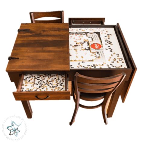 Pub Height Jigsaw Puzzle Table | Designed Decor