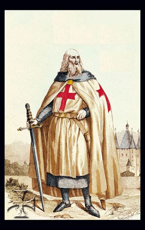 Jacques de Molay, the last Grand Master | Knights Templars | Pinterest ...