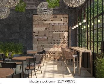 2,465 Restaurant Interior Wall Panel Designs Images, Stock Photos & Vectors | Shutterstock