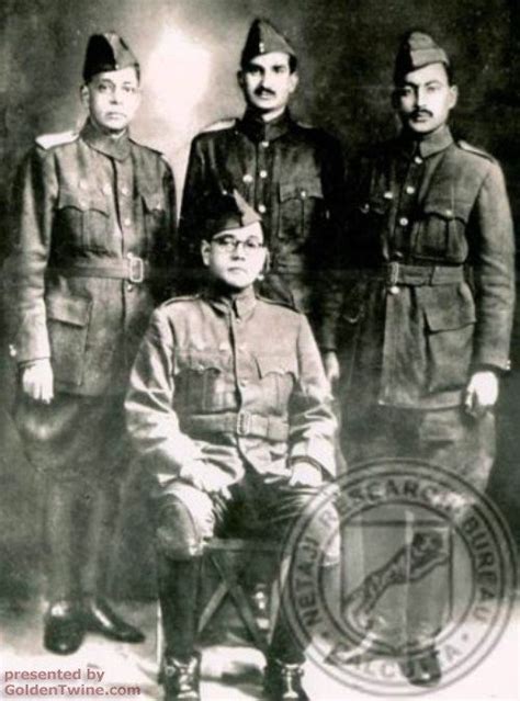 Subhas Bose with INA officers Rare Pictures, Historical Pictures, Rare ...