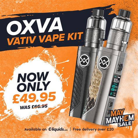 OXVA Vativ Vape Kit - £49.95 - Vape Bargains UK