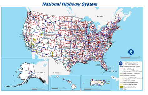 Us Map States Interstate Highways - Map