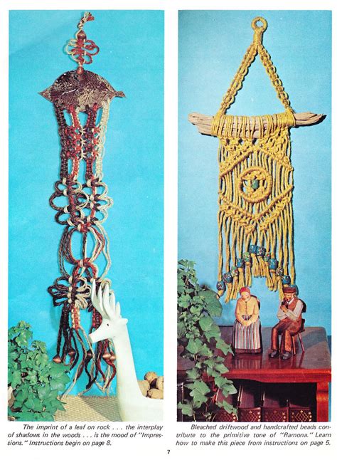 Wall Hangings - Macrame hangers For Small Spaces 1975 | Flickr