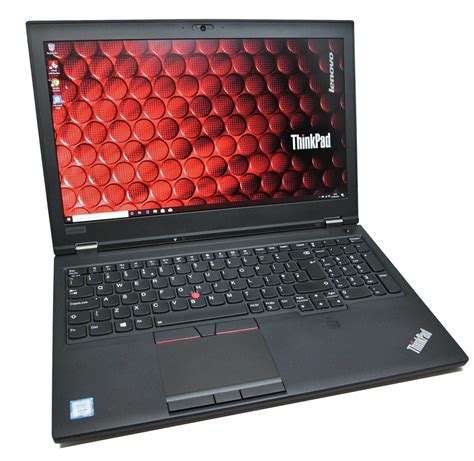 Lenovo ThinkPad P52 Mobile Workstation Laptop: 64GB RAM, 6-Core Xeon ...