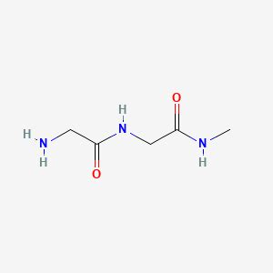 Glycyl-N-methylglycinamide | C5H11N3O2 | CID 439199 - PubChem