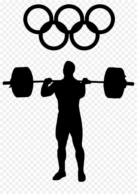 Download High Quality barbell clipart silhouette Transparent PNG Images ...