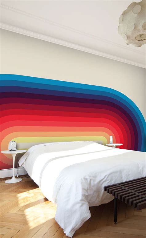 30+ Awesome Retro Wallpaper Decor Ideas To Try | Bedroom wallpaper ...