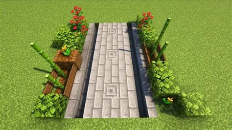 Minecraft Stone Garden Path | Cute minecraft houses, Path design ...