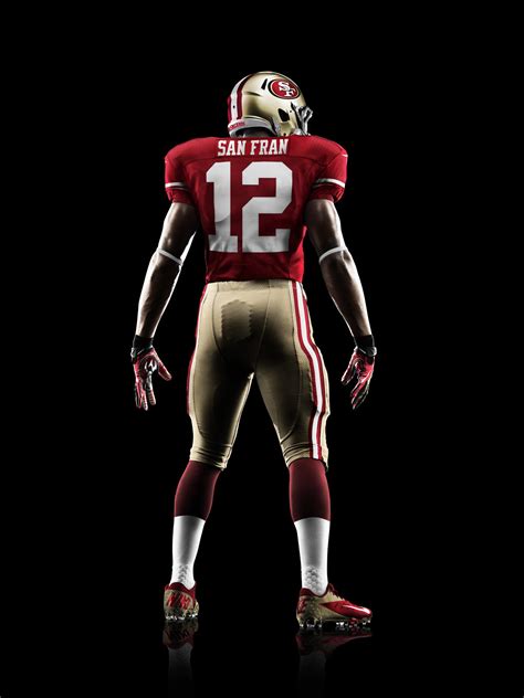 San Francisco 49ers 2012 Nike Football Uniform - Nike News