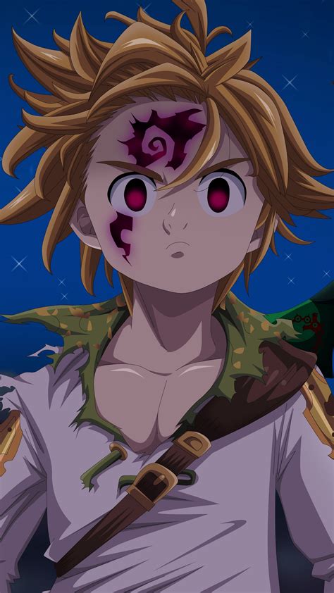 2160x3840 Resolution Meliodas From Demon The Seven Deadly Sins Sony Xperia X,XZ,Z5 Premium ...