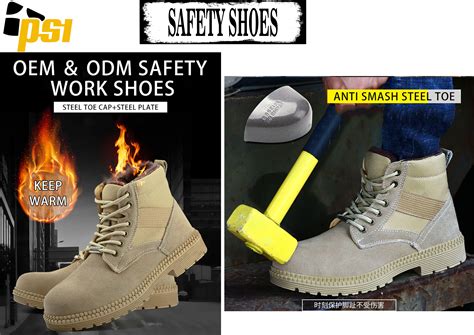 Safety Toe Waterproof Industrial & Construction Shoe,Distressed Brown ...