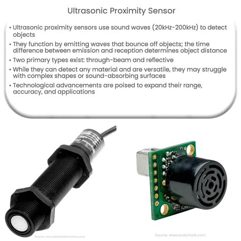 Ultrasonic Proximity Sensor | How it works, Application & Advantages