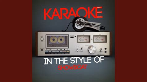 Old Man River (Karaoke Version) - YouTube