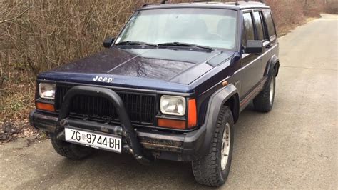 Jeep XJ 2.5 Turbo Diesel Walkaround, Interior, Test Drive & Sound - YouTube