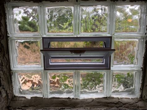 Glass Block Basement Windows Installed - Openbasement