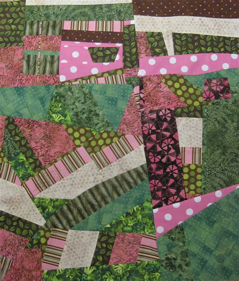 pink, green and brown quilt - Quiltingboard Forums