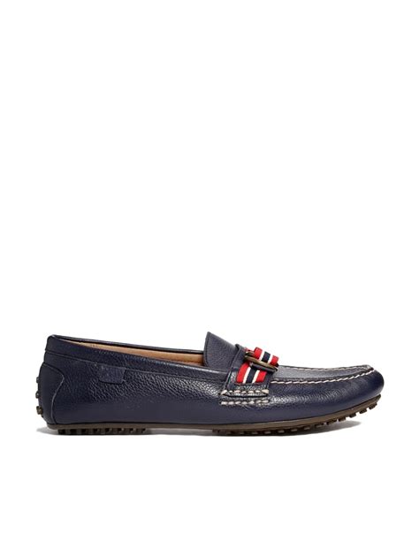 Polo Ralph Lauren Willem Driving Shoes in Blue for Men | Lyst