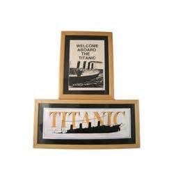 Titanic Framed Photos Movie Props