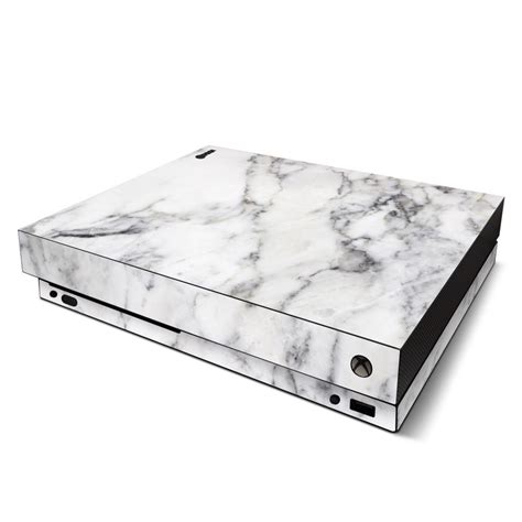 White Marble Xbox One X Skin | iStyles