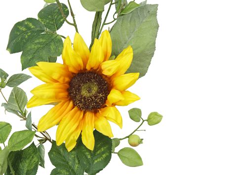 Luxury Faux Sunflower Garland - Blooming Artificial