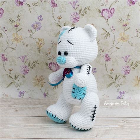 Free Teddy Bear crochet pattern - Amigurumi Today | Crochet teddy bear pattern, Crochet bear ...