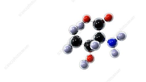 Threonine molecule - Stock Video Clip - K001/1325 - Science Photo Library