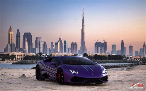 Photoshoot: Matte Purple Lamborghini Huracán From Dubai - My Car Portal