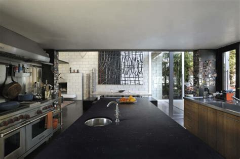 DuPont Corian Quartz Black Goldstone Countertops | CD