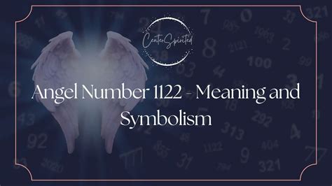 Angel Number 1122 - Meaning and Symbolism