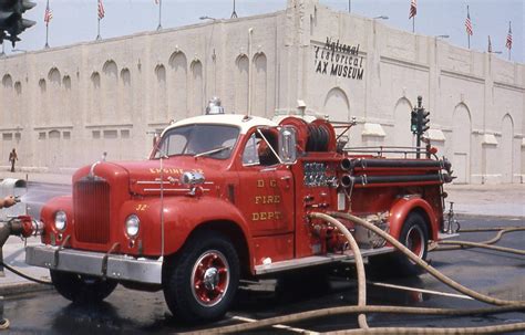 Washington, D.C. Fire Department 1957 Mack B | Fire trucks, Fire ...