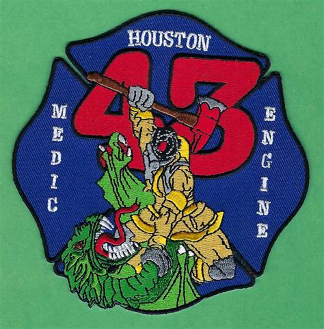 Houston Fire Department Station 43 Patch