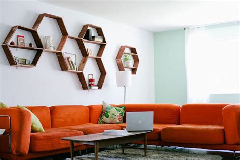 DIY Honeycomb Shelves - A Beautiful Mess