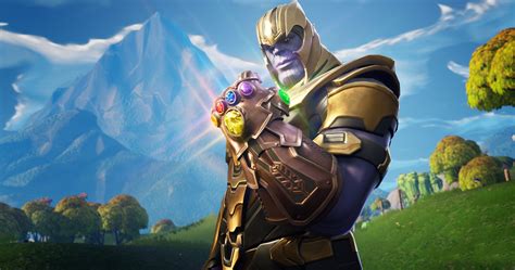 Thanos In Fortnite Battle Royale, Hd Games, 4k Wallpapers, - Fortnite Thanos (#606479) - HD ...