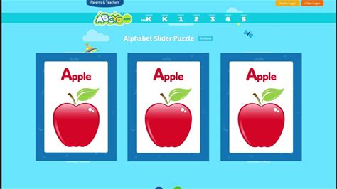 Alphabet Slider Puzzle - YouTube