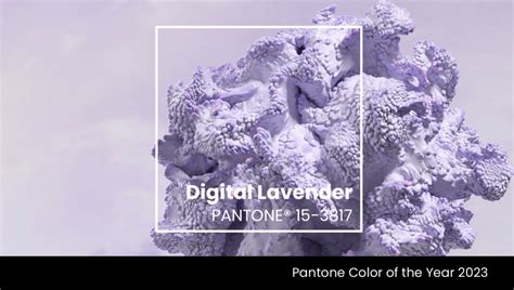 Digital Lavender, the Colour of the Year 2023? | Font & Swatch