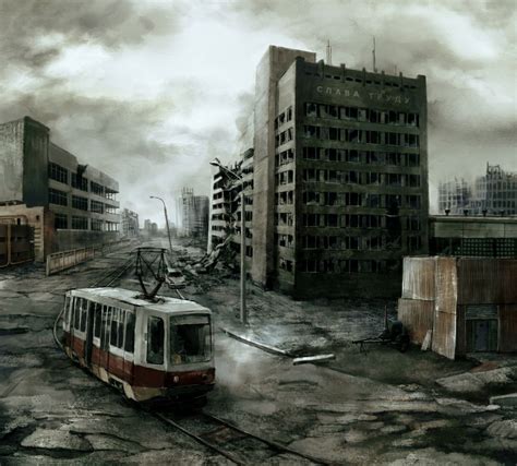 Aftermath city by Limfoman | City, Aftermath, Art