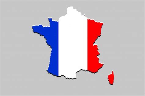 Flag Map Of France Free Stock Photo - Public Domain Pictures