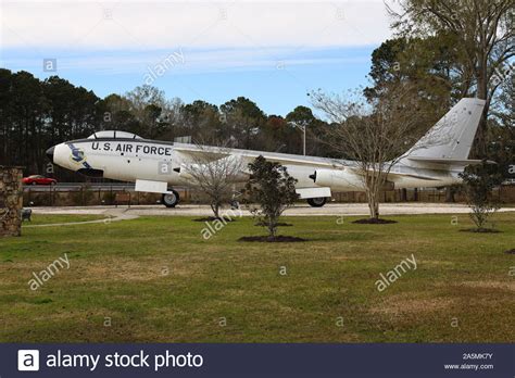 B-47 Stratojet on display at The National Museum of the Mighty Eighth Air Force Stock Photo - Alamy