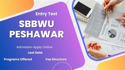 Benazir University Peshawar Admission 2024 Last Date via sbbwu.edu.pk