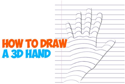 how to draw 3d hands – How to Draw Step by Step Drawing Tutorials