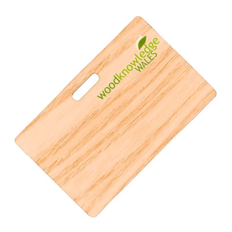 Wood & Bamboo Name Badges, Custom Printed – The Card Network