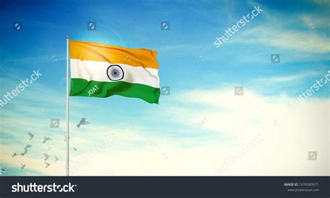 585 Flag hoisting on independence day Stock Illustrations, Images ...