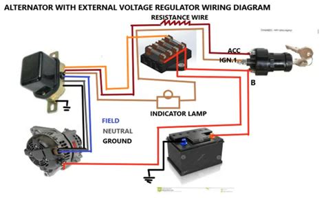 How To Wire A 3 Wire Alternator