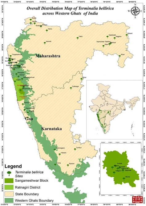 Map of Western Ghats Ecology Expert Panel Findings